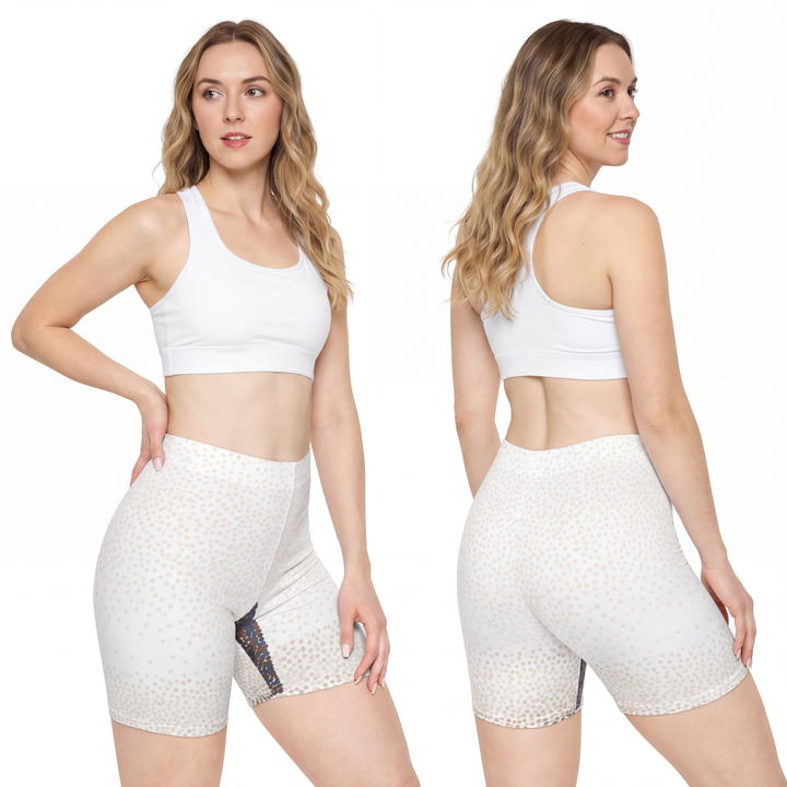 Women's Biker Shorts - Silent Frequencies