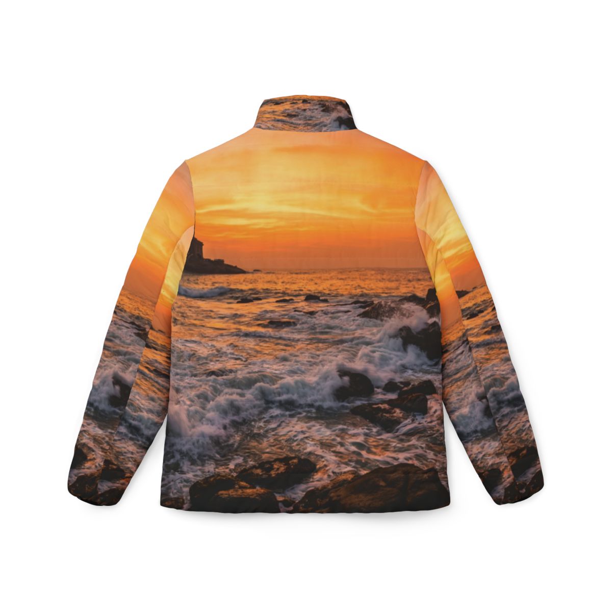Women's Puffer Jacket - Majestic Dawn