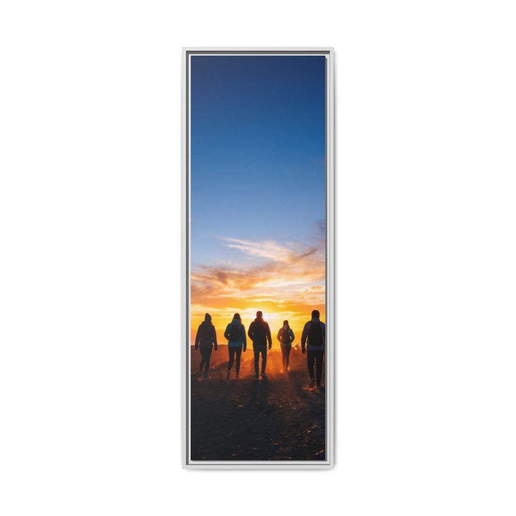 Matte Canvas, Framed - Epic Dawn Trek