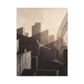 सिटी स्काईलाइन विंडो आर्ट Toddler Blanket