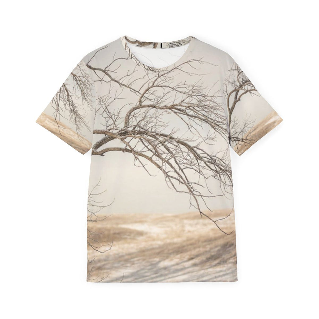 Men's Sports Jersey - Winter Branch Solitude Landscape |...
