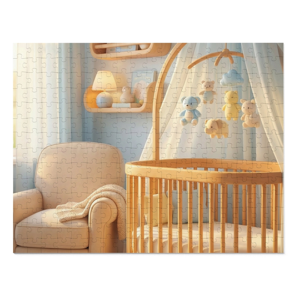 Jigsaw Puzzle with Tin - Dreamy Serene Nursery Art (30, 110...