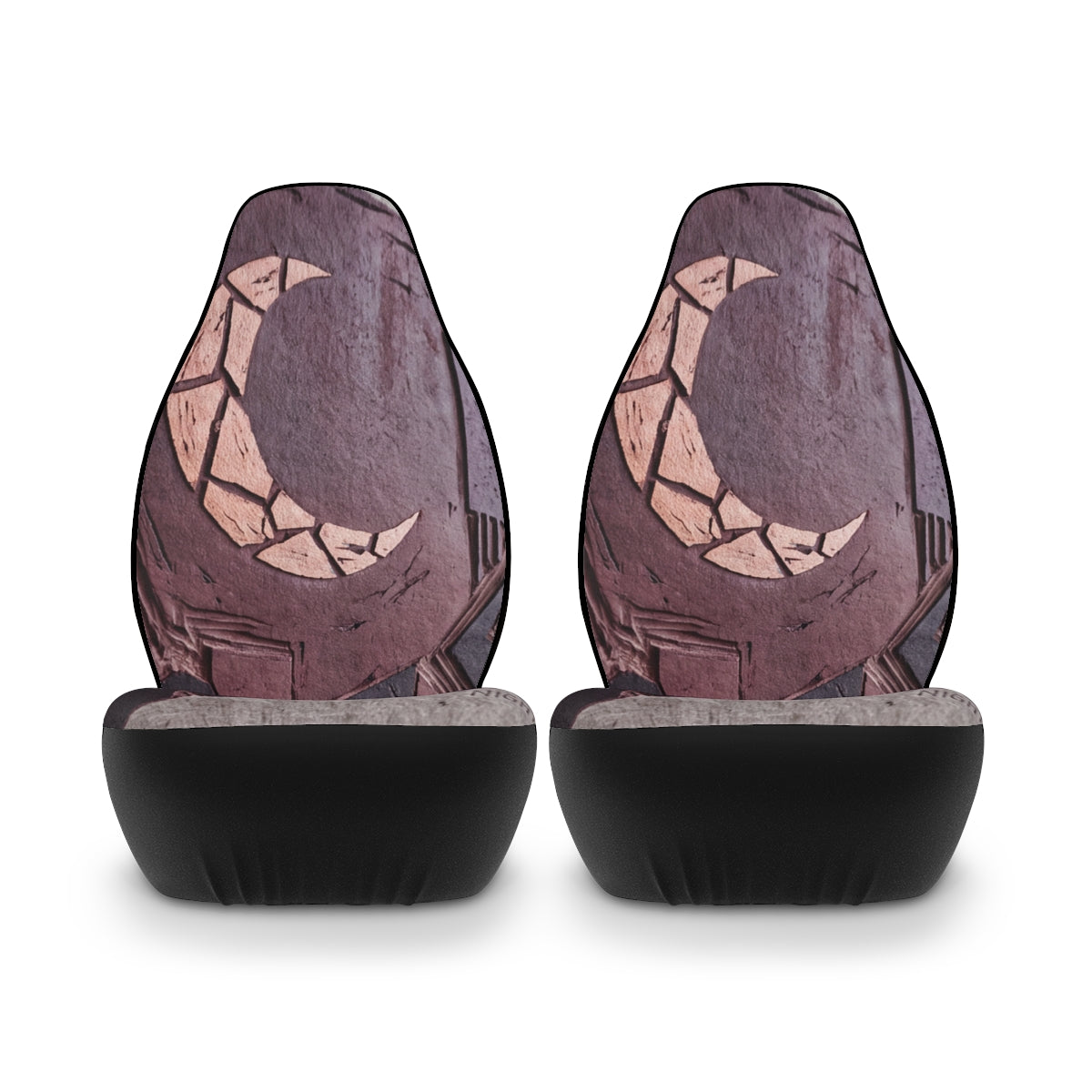 Polyester Car Seat Covers - Nightly Ritual Crescent Moon......