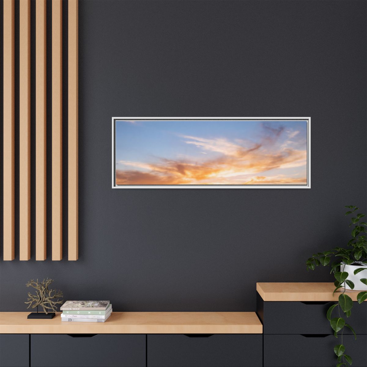 Matte Canvas, Framed - Epic Dawn Trek
