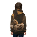 Children's Hoodie with Classical Marble Relic Art