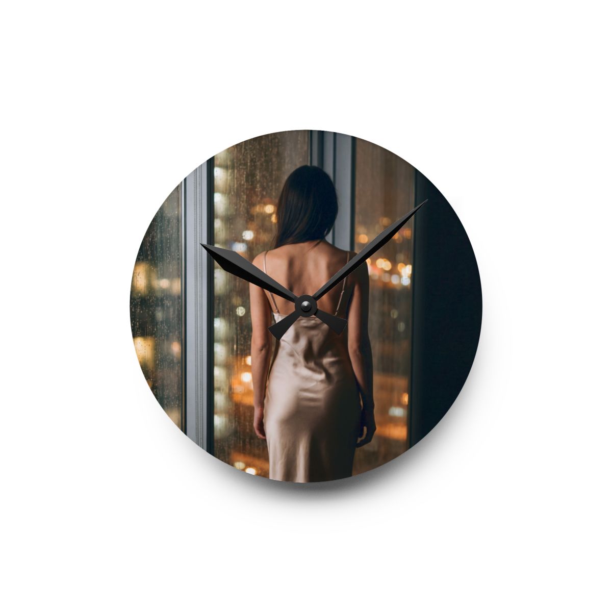 Acrylic Wall Clock - The Midnight Hour