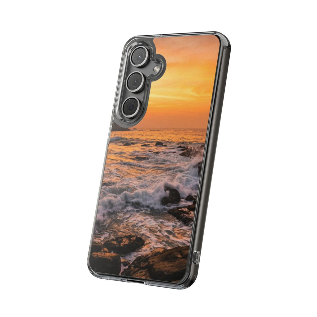Clear Impact-Resistant Cases - Clear Phone Case - Golden...