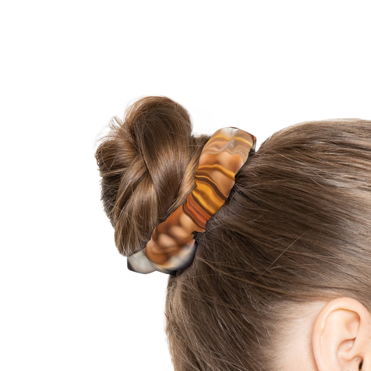 Scrunchie - Amber Harvest Glow | Echovira Gallery