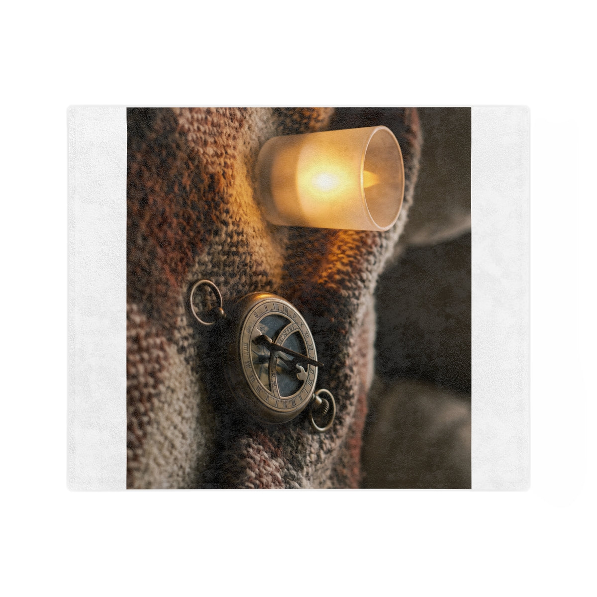 Velveteen Blanket - Hearthside Warmth | Echovira Gallery
