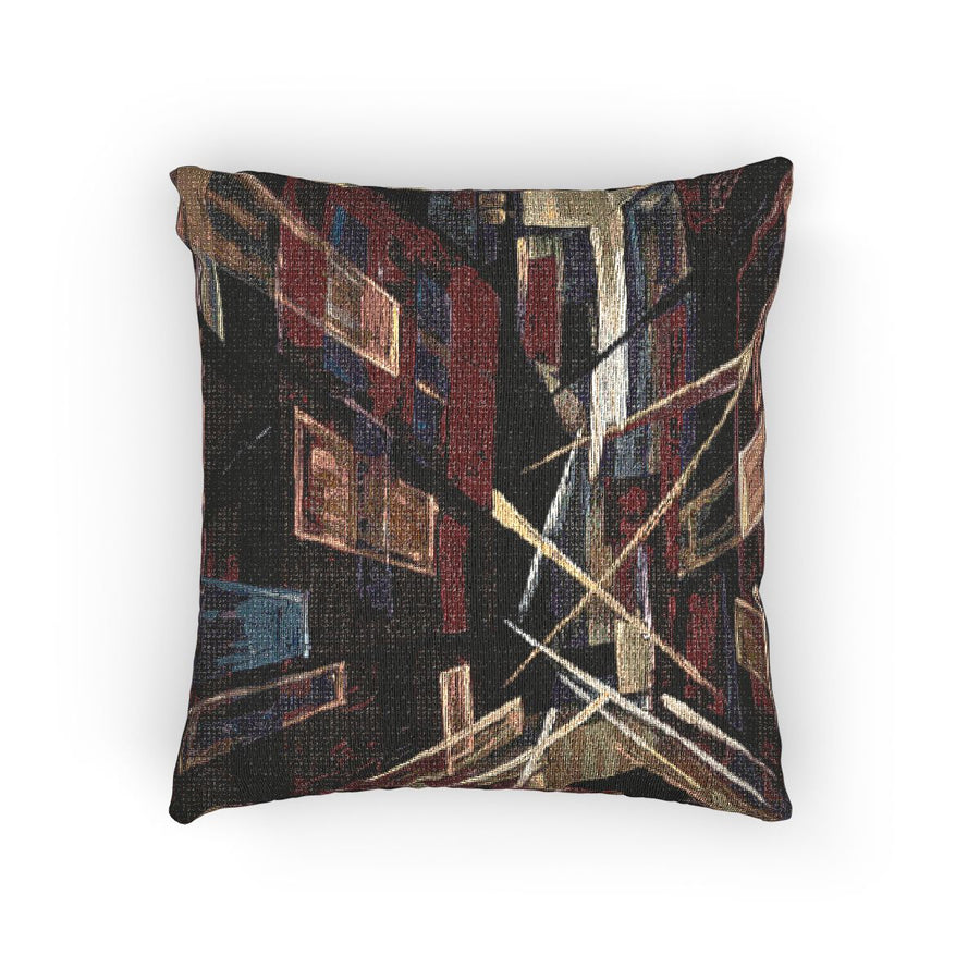 Woven Pillow - Urban Perspective