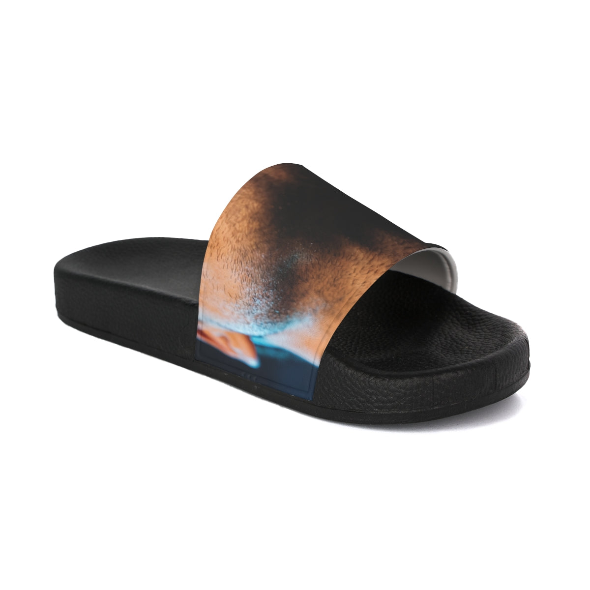 Women's Slide Sandals - Neon Horizon Portrait | Echovira...