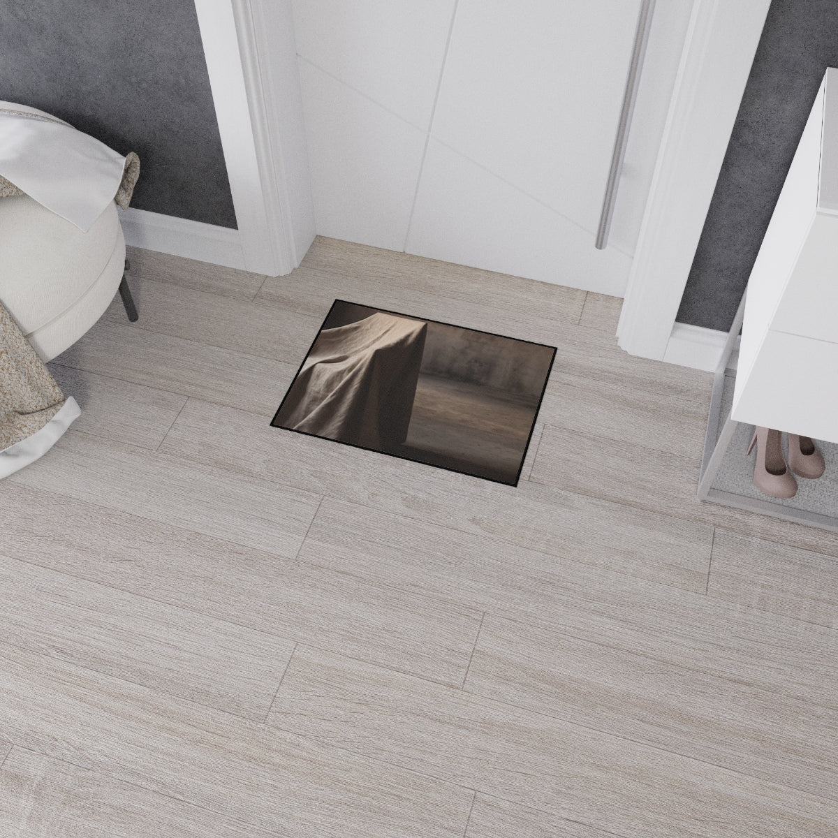 Heavy Duty Floor Mat - Minimalist Stillness