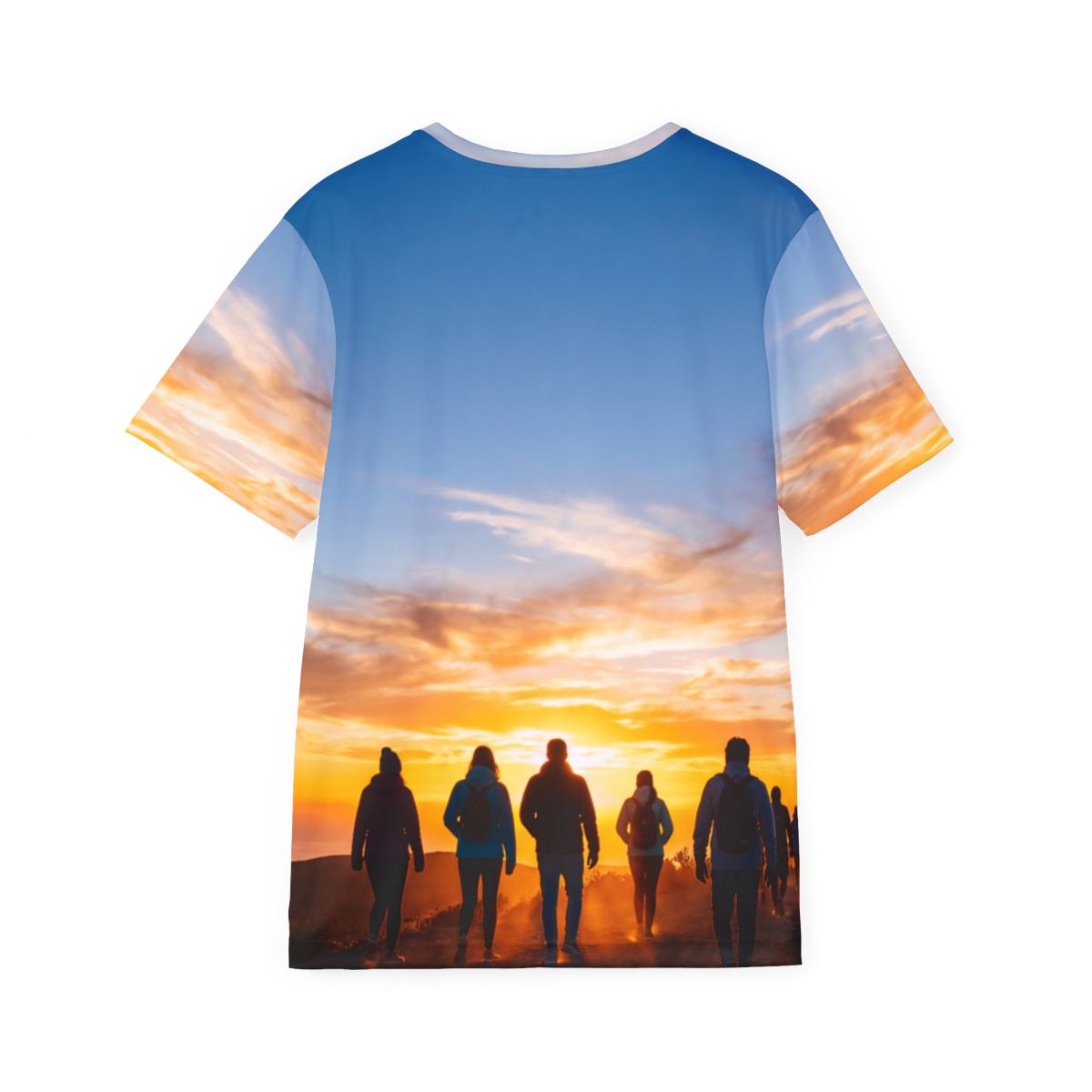 Men's Sports Jersey - Golden Trail Horizon