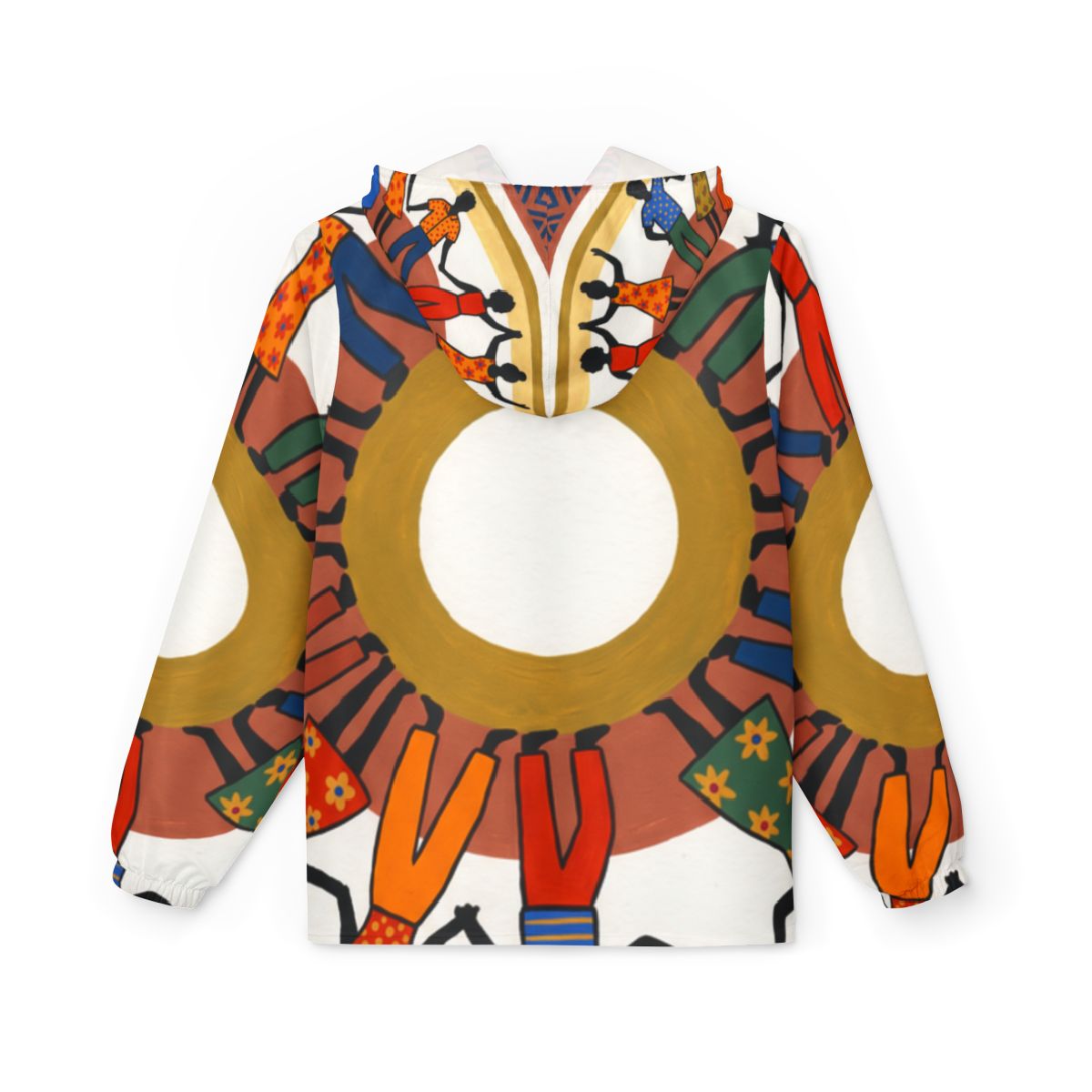 Unisex Windbreaker Jacket - Unity Mandala Art | Echovira...