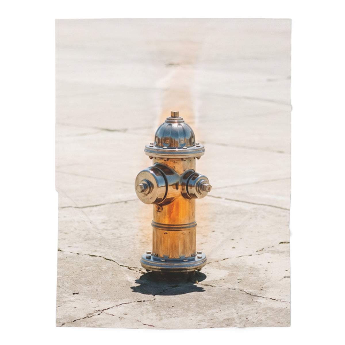 Fire Hydrant Baby Swaddle Blanket