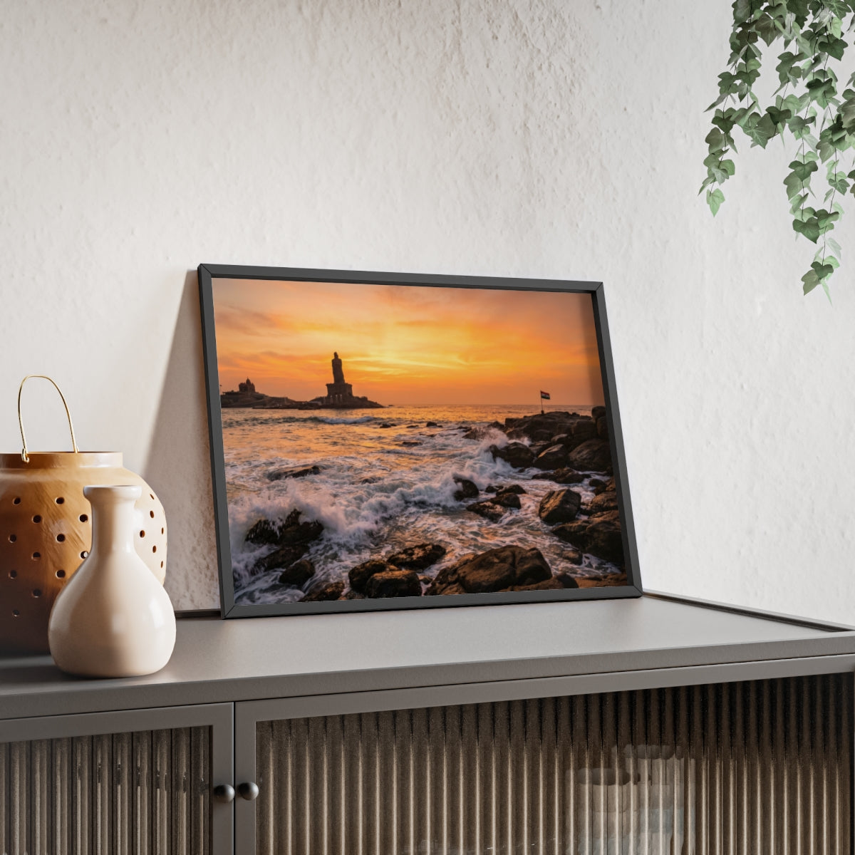 Framed Poster - Golden Hour Horizon