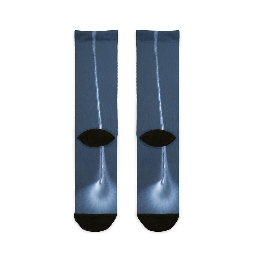 Sublimation Crew Socks - Slate Flow Minimal | Echovira...