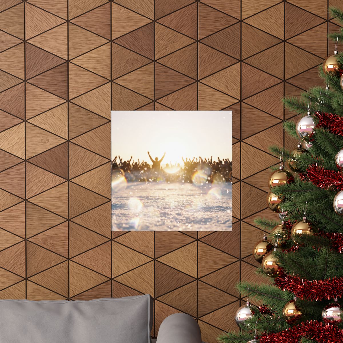 Matte Horizontal Poster - Sunset Horizon Expanse (10×8 &......