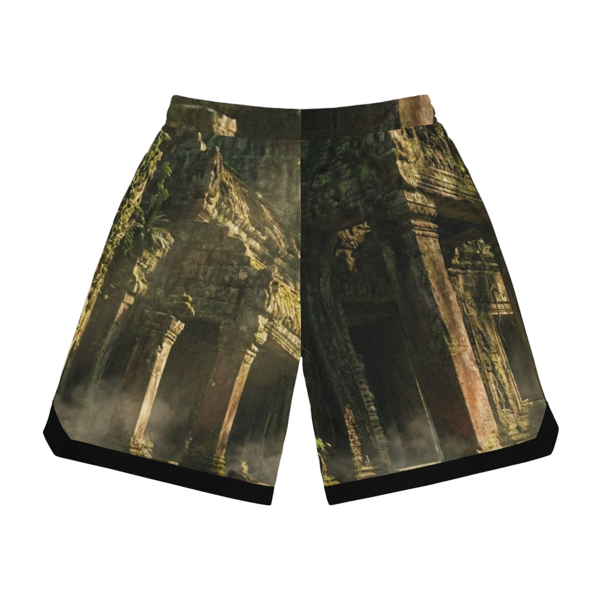 Basketball Rib Shorts - Sacred Haven | Echovira Gallery