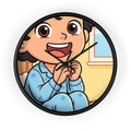 Wall Clock - Good Morning Sunshine Boy | Echovira Gallery