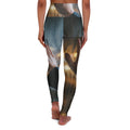 High Waisted Yoga Leggings - Rainy City | Echovira Gallery