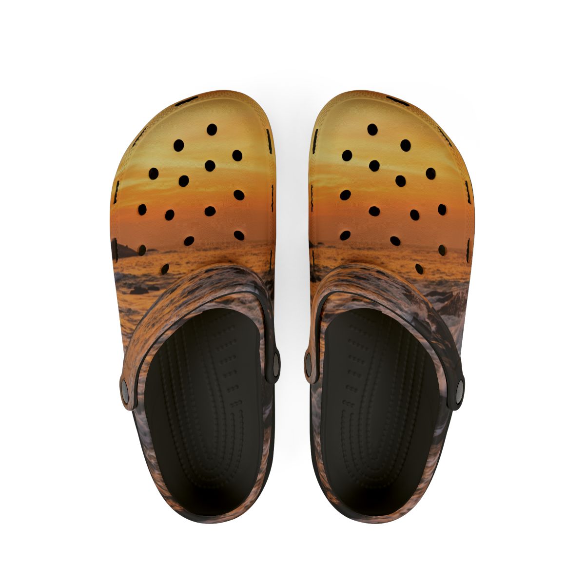 Foam Rubber Shoes - Ocean Wave Stroll