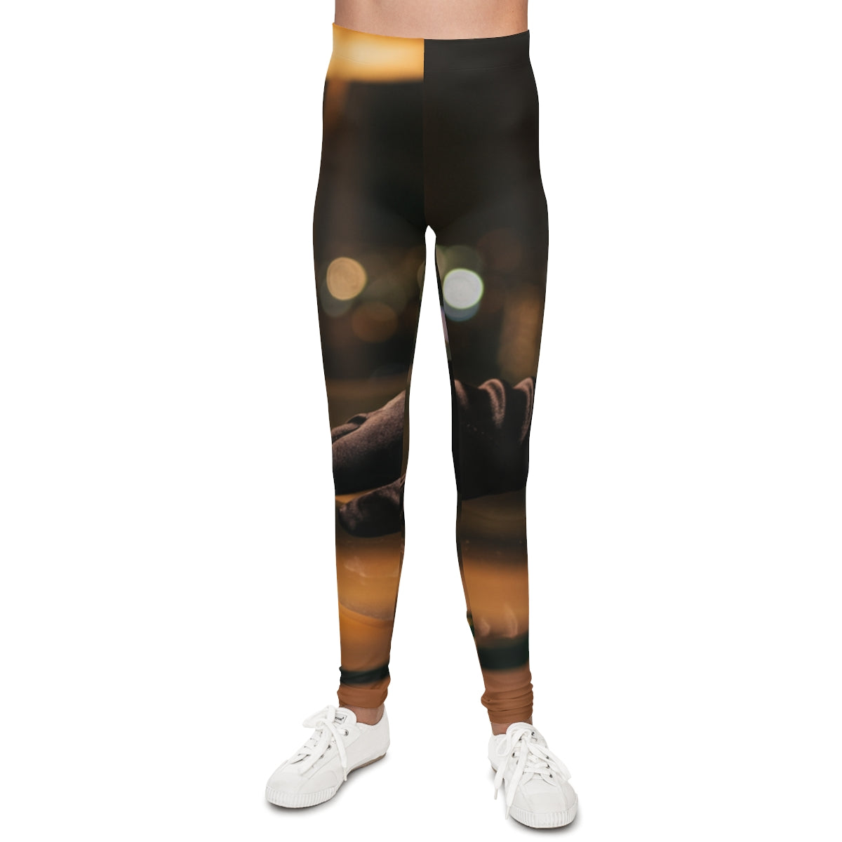 Youth Leggings - Cozy Shadow Kid Leggings | Echovira Gallery