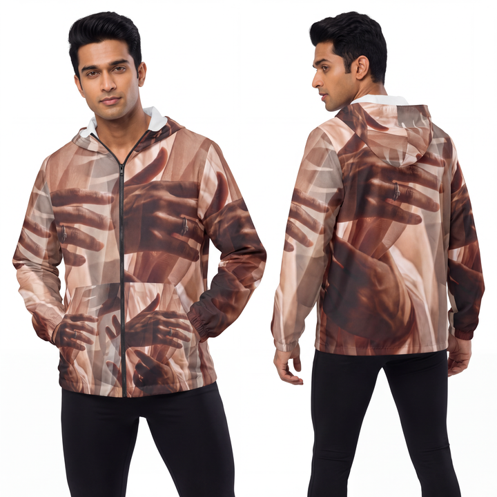 Men's Windbreaker Jacket - Veiled Touch