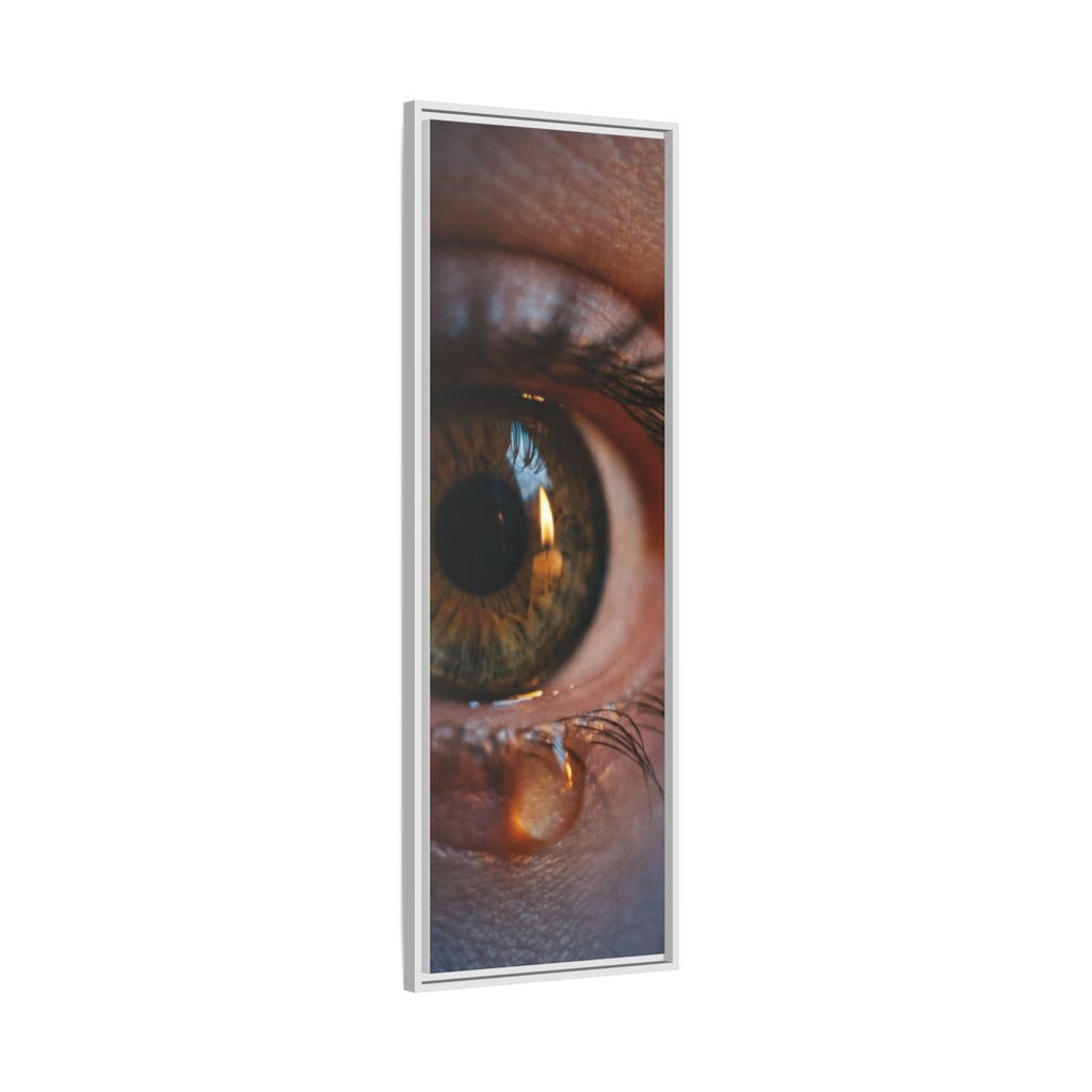 Matte Canvas, Framed - Luminous Tear