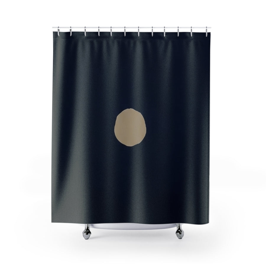 Shower Curtains - Luminous Void Minimalist Bathroom