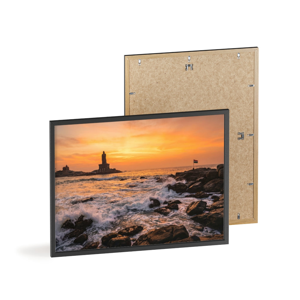 Framed Poster - Golden Hour Horizon