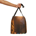 Adjustable Tote Bag - Nocturnal Shadow Print | Echovira...