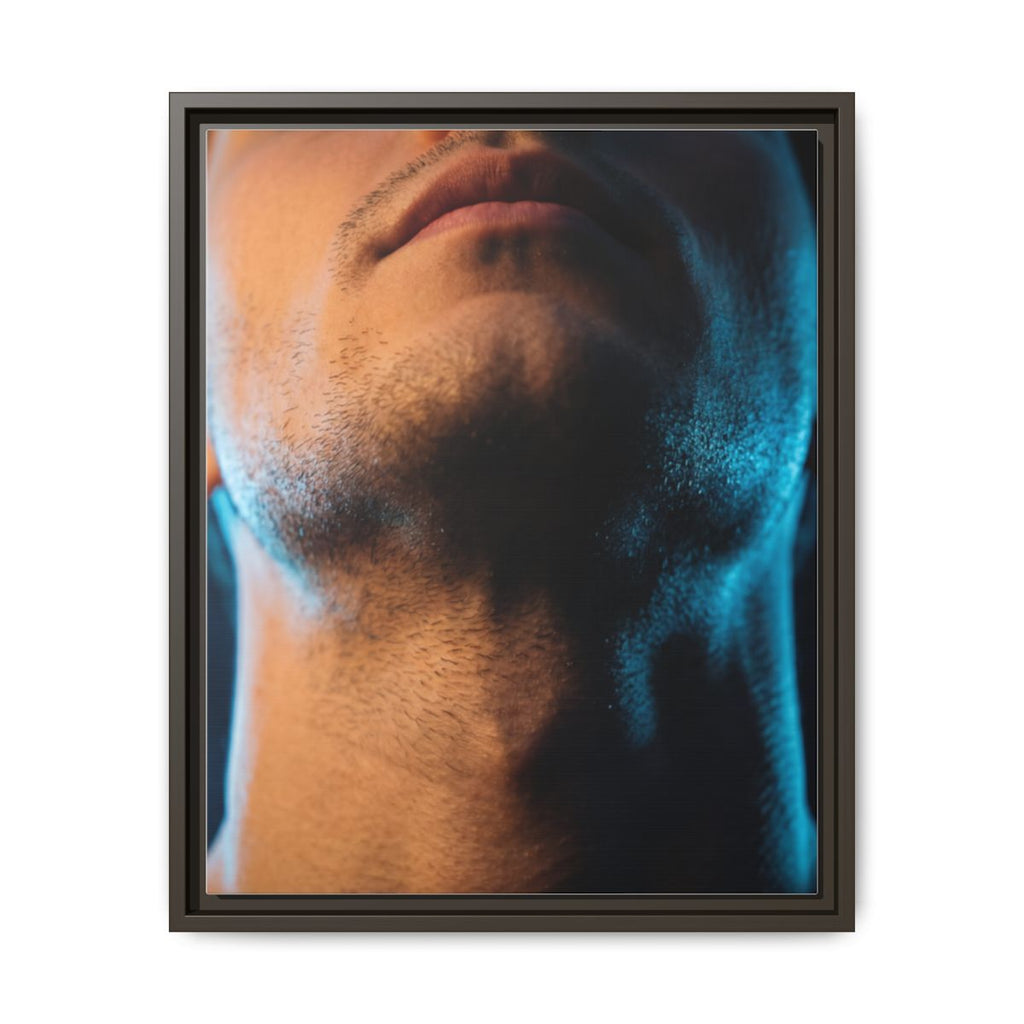 Framed Matte Canvas - Neon Noir