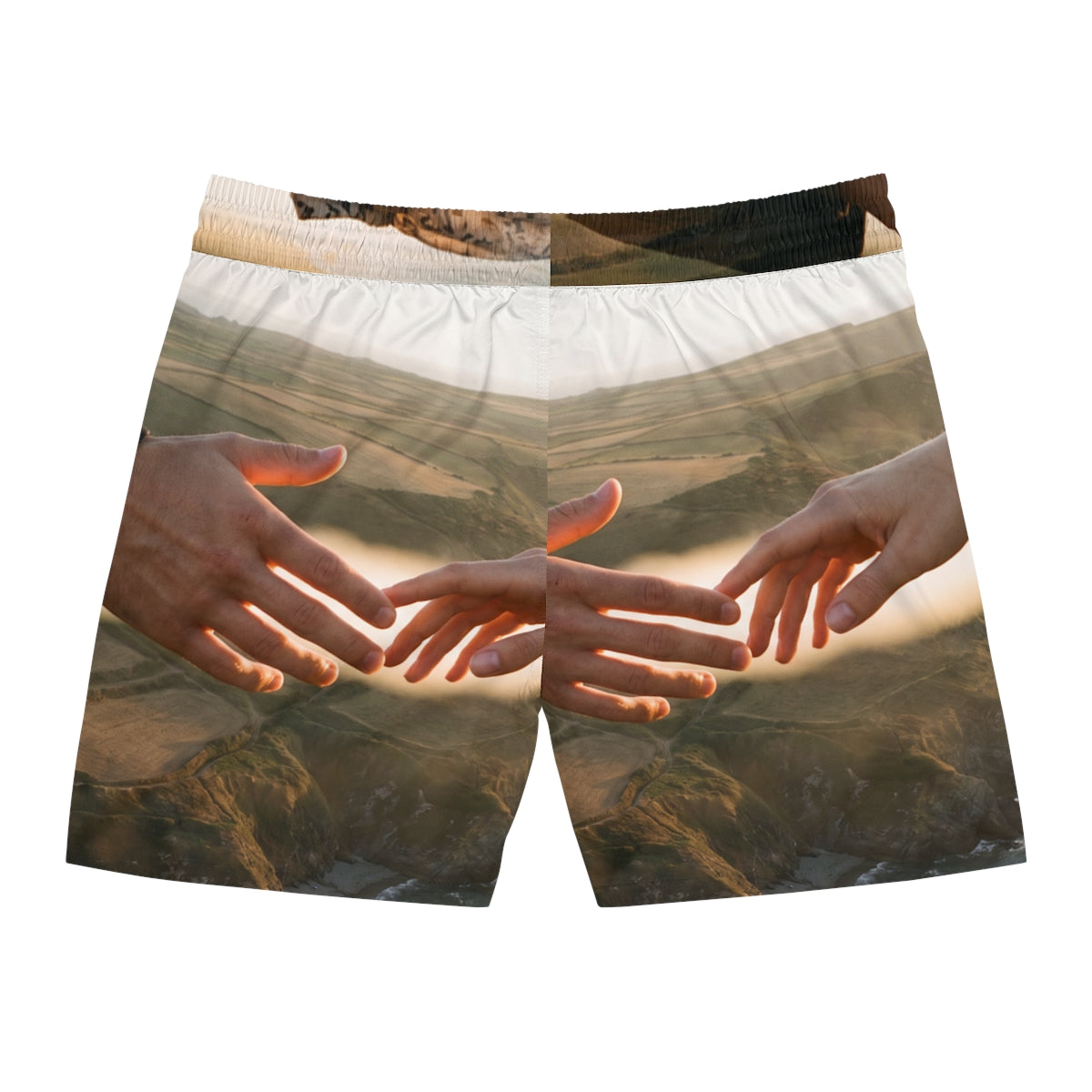 Men's Mid-Length Swim Shorts - The Infinite Touch | Ethereal...