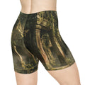 Women's Biker Shorts - Jungle Ruins | Echovira Gallery