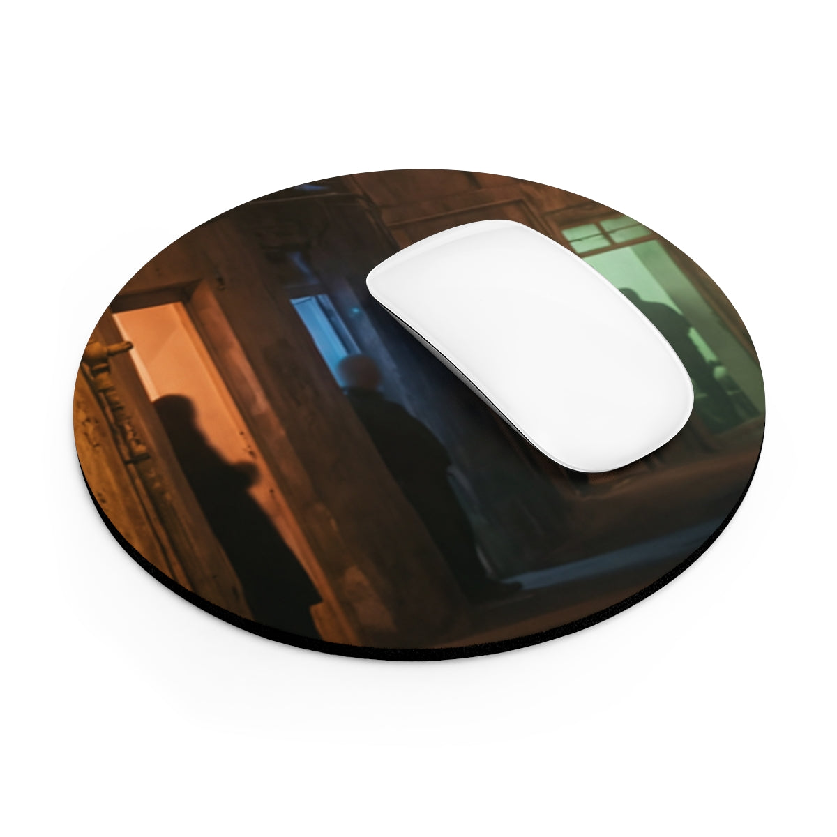 Mouse Pad - Shadowed Alleyway Mystery Art Print | Echovira...