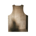 Unisex Tank Top - Shadows of the Citadel moody architectural...