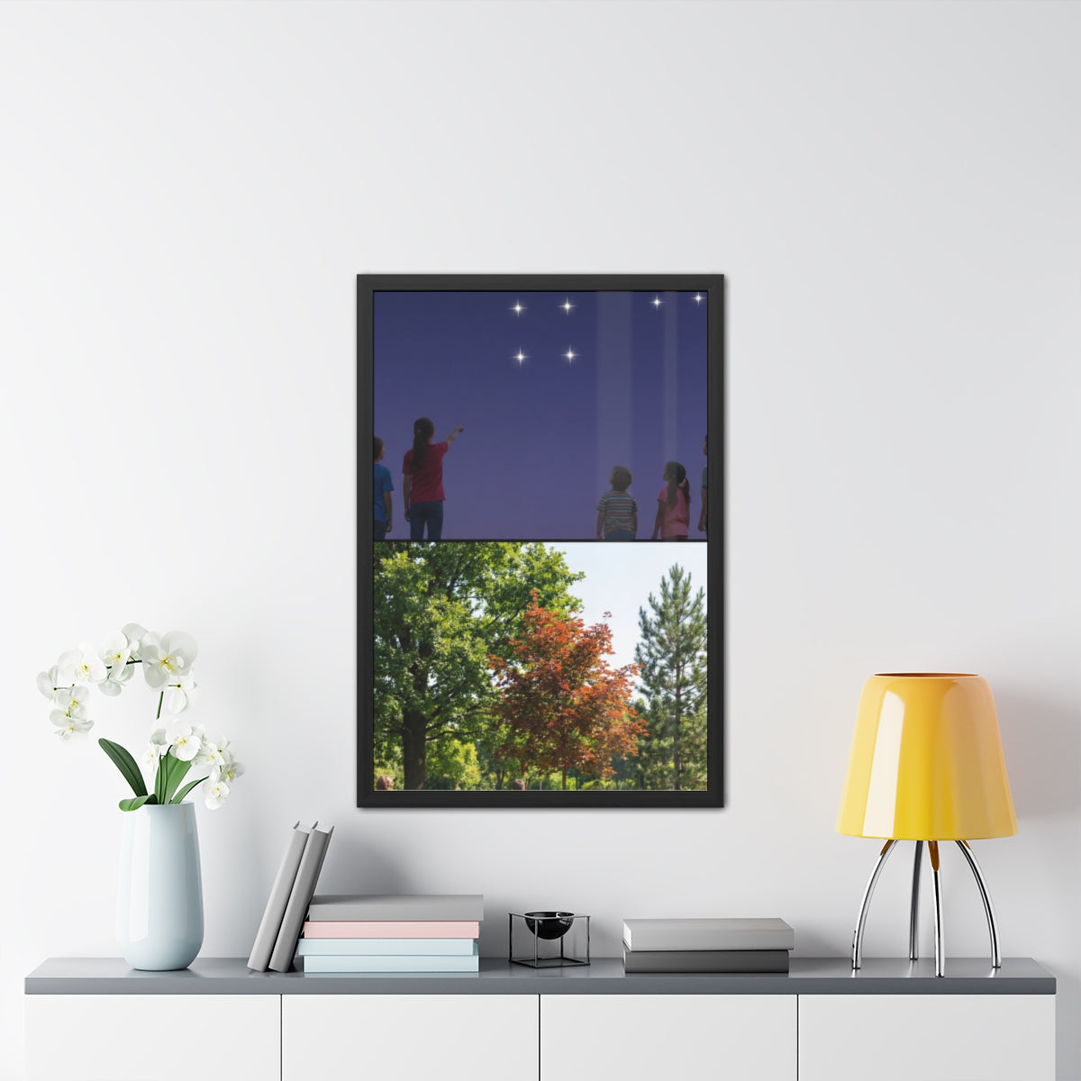 Framed Posters - Stardust & Forest Discovery — Portrait... |...