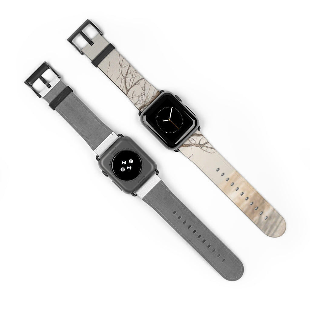 Apple Watch Band - Winter Branch Solitude Landscape |...