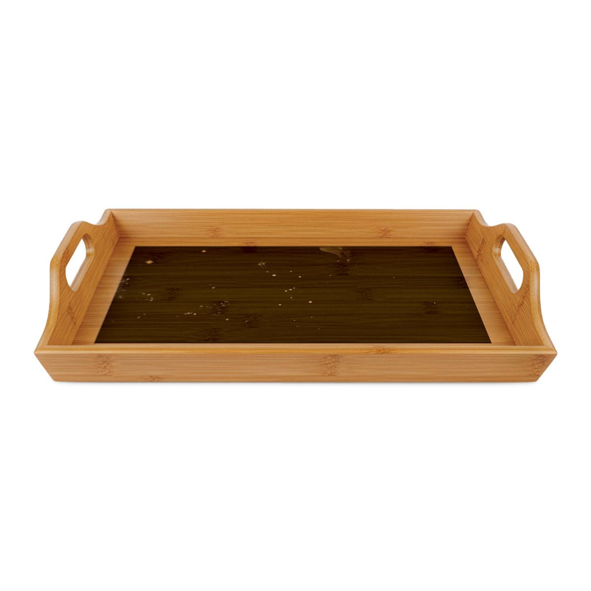 Bamboo Serving Tray - Cosmic Sentinel Orion Constellation......