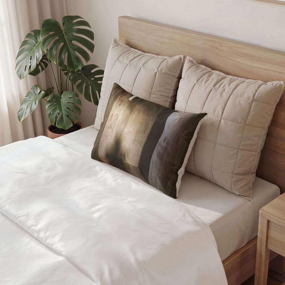 Cotton Pillow Sham - Shadows of the Citadel moody... |...