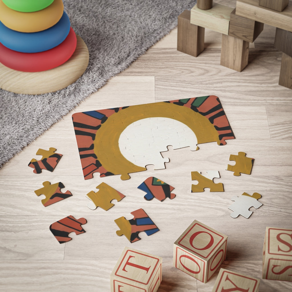 Kids' Puzzle, 30-Piece - Unity Mandala Folk Art | Echovira...