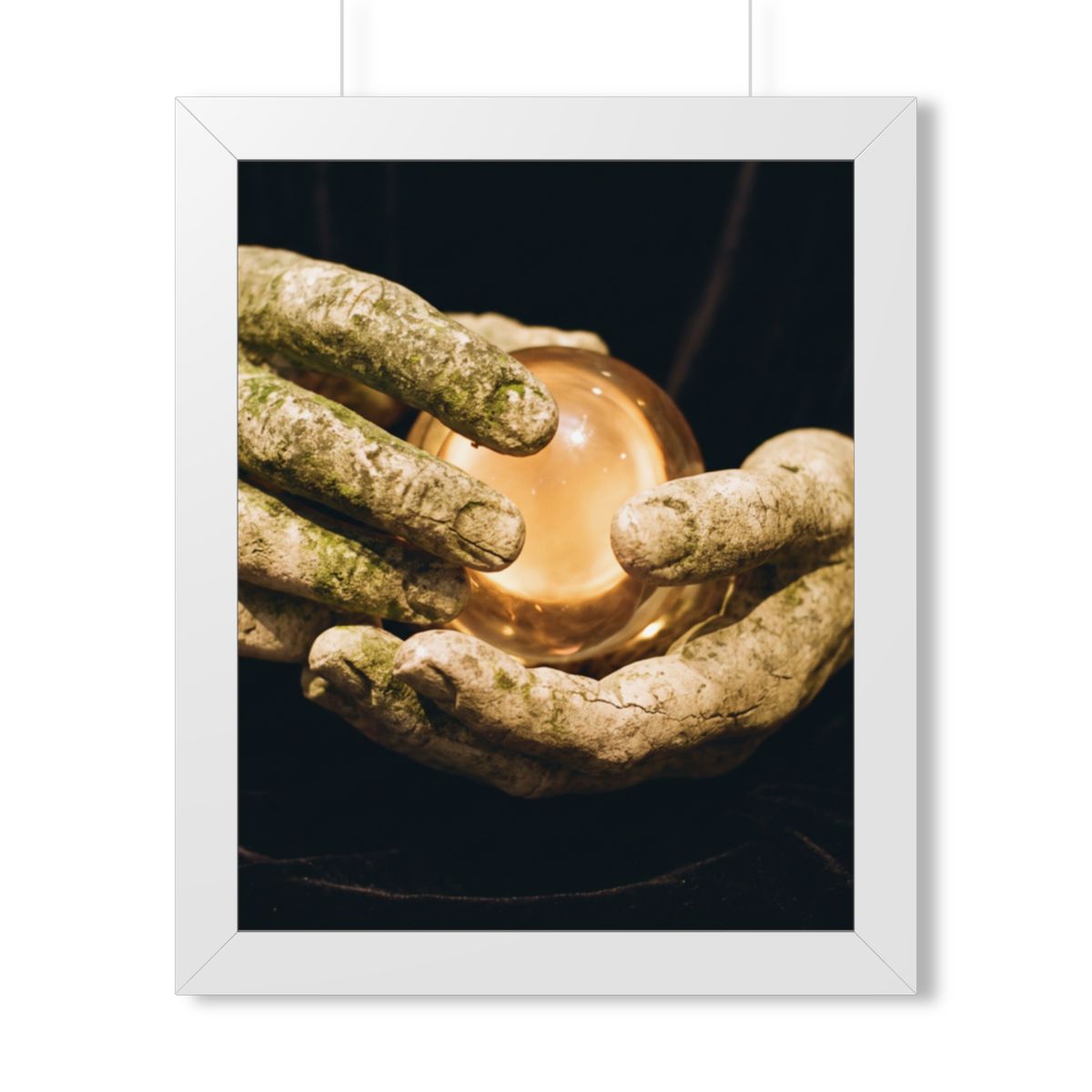Framed Vertical Poster - Ancient Sight — White (11×14... |...