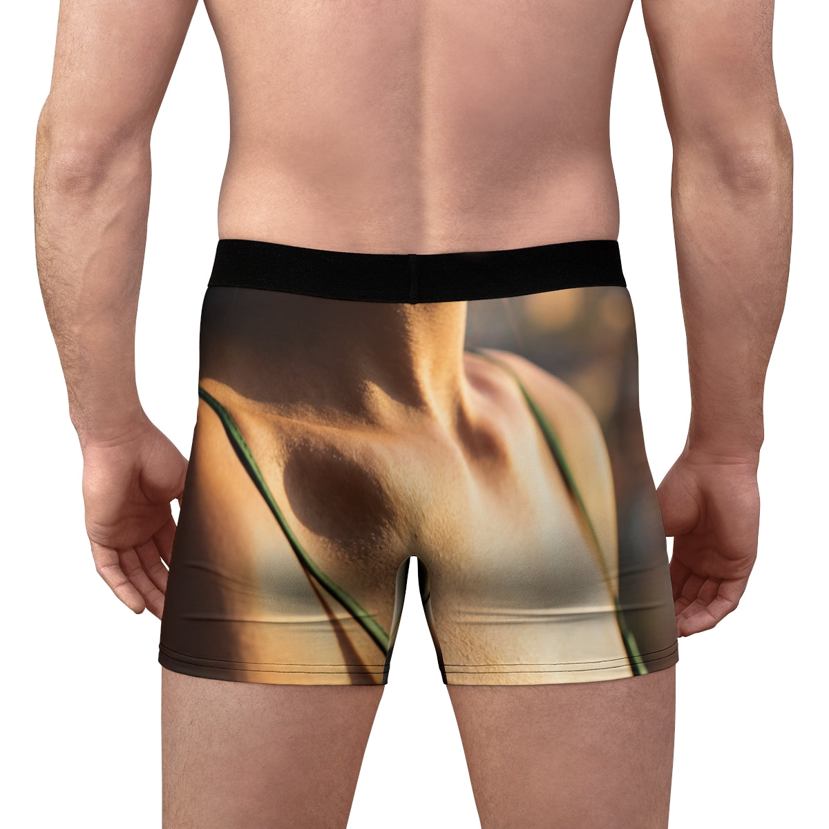 Men's Boxer Briefs - Golden Hour Edge