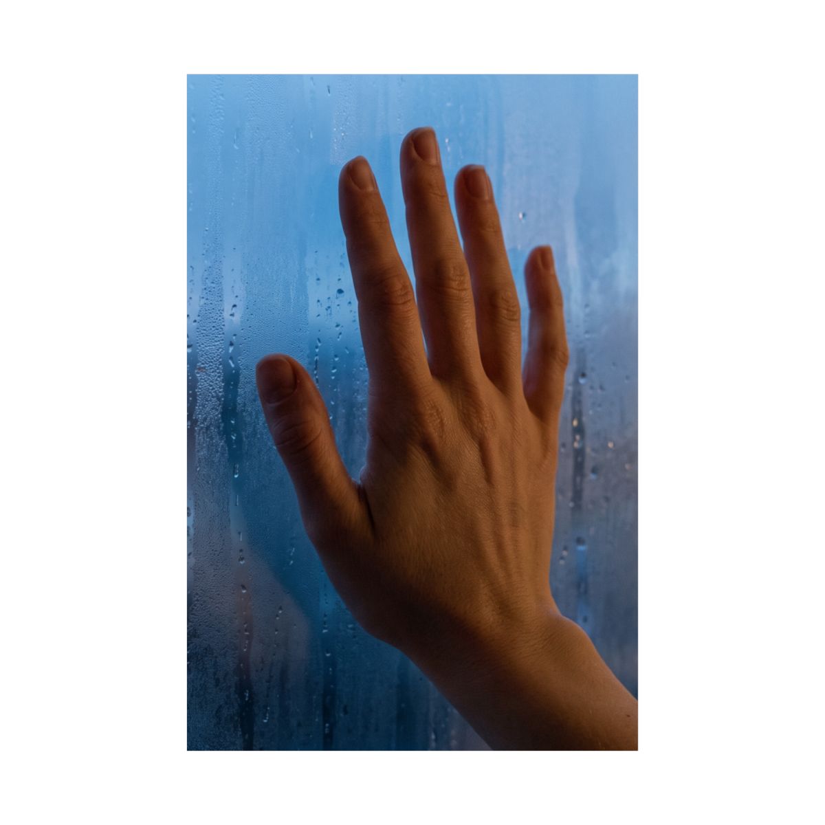 Matte Vertical Posters - Window Reverie (8×10 & 36×54) |...