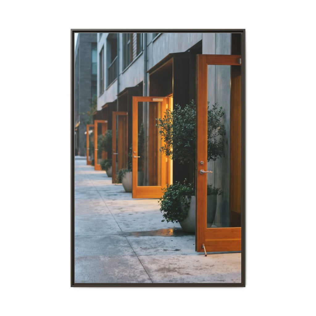 Matte Canvas, Framed - Twilight Promenade (8×10, 9×12... |...