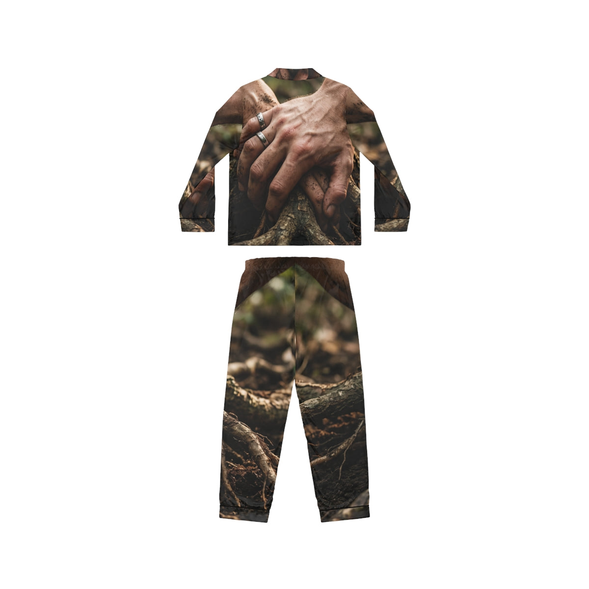 Women's Forest Roots Satin Pajamas