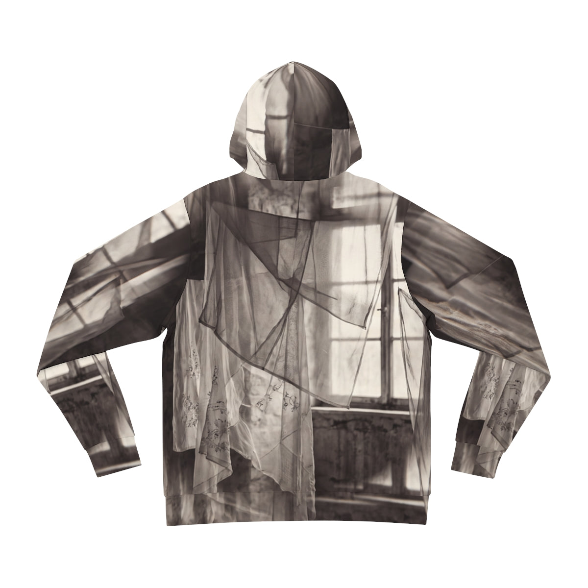 Men's Fashion Hoodie - Spectral Veils | Echovira Gallery