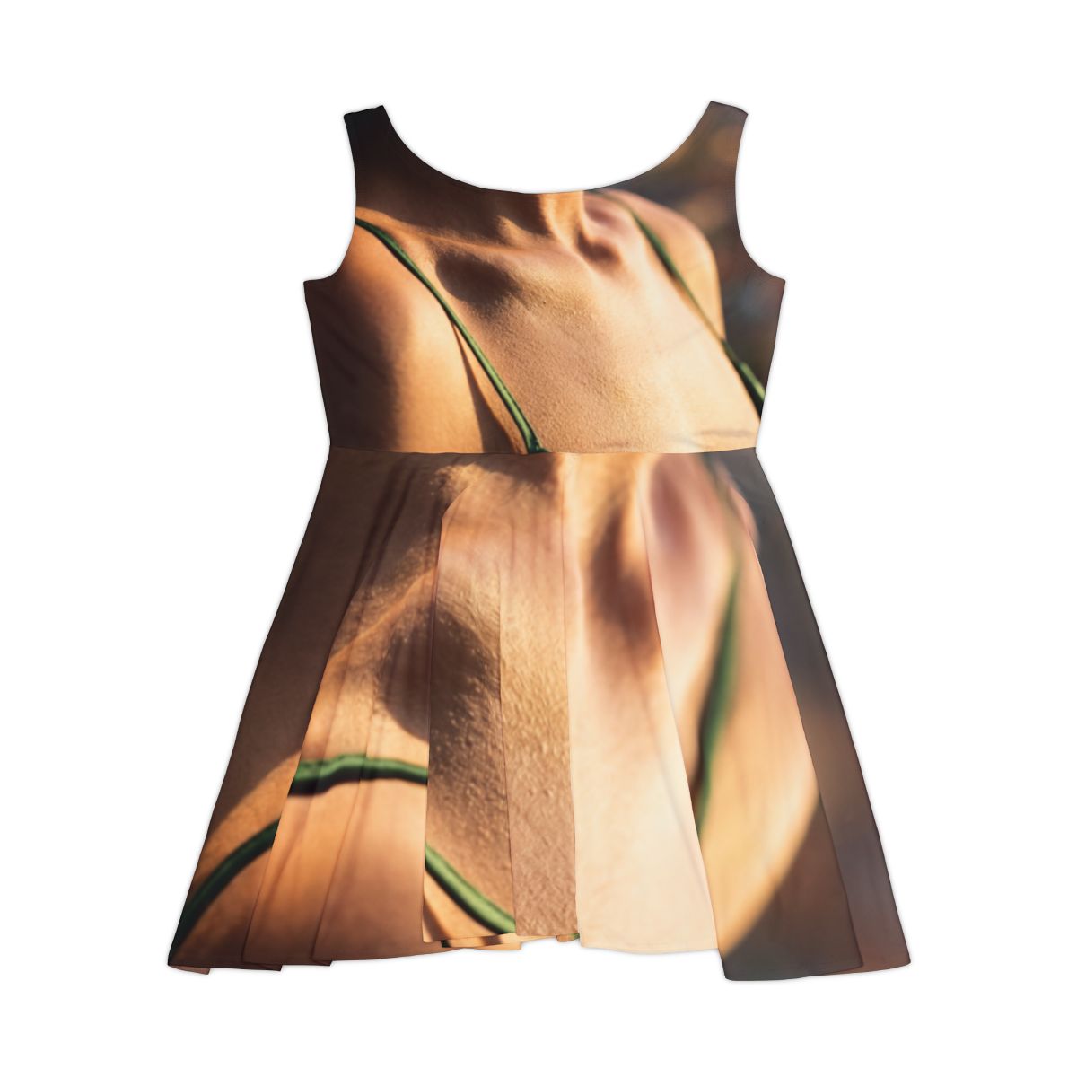 Skater Dress - Sunlit Elegance