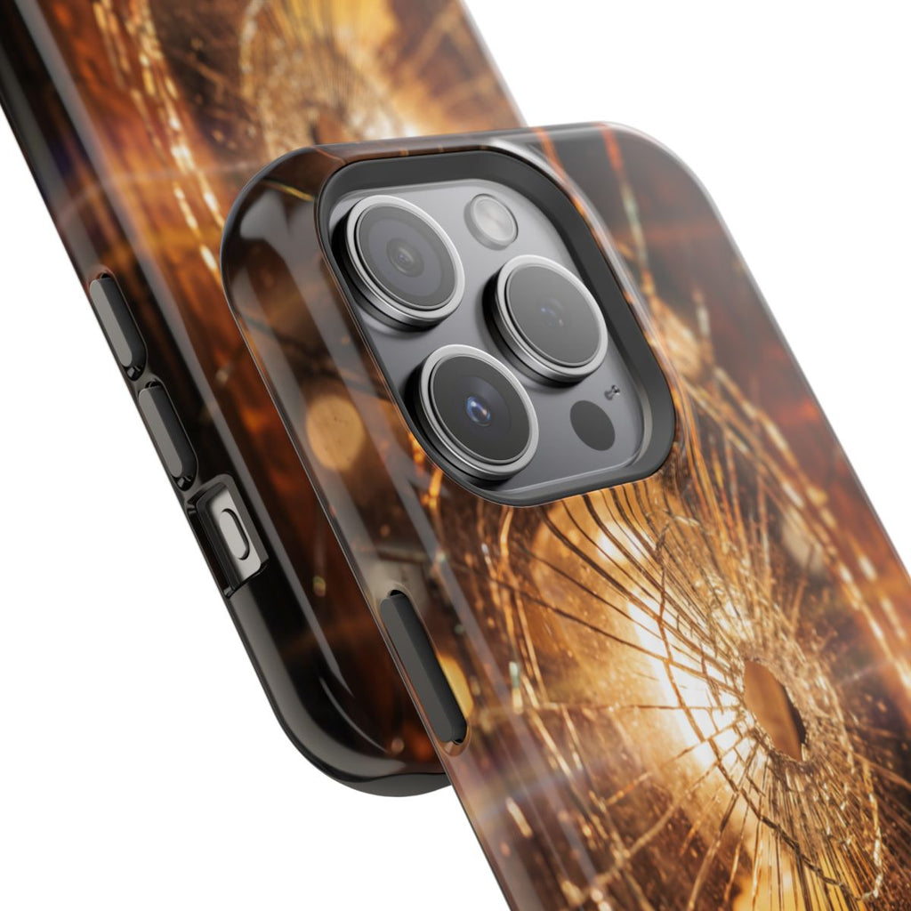 Impact-Resistant Case - Shattered Amber